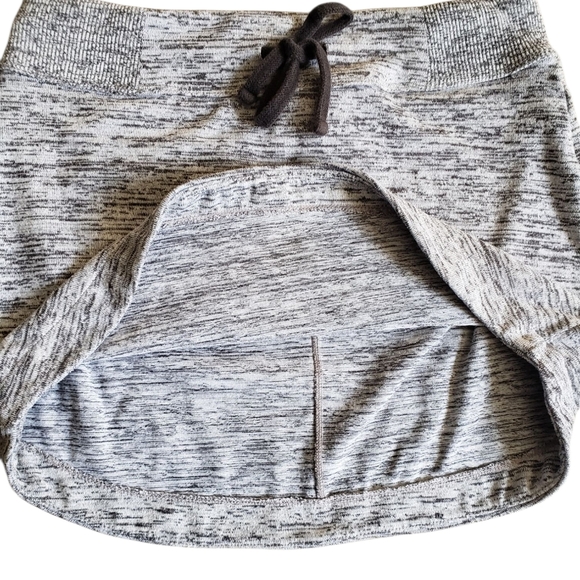 Athleta Heathered Grey Lounge Skirt XS - Picture 4 of 7